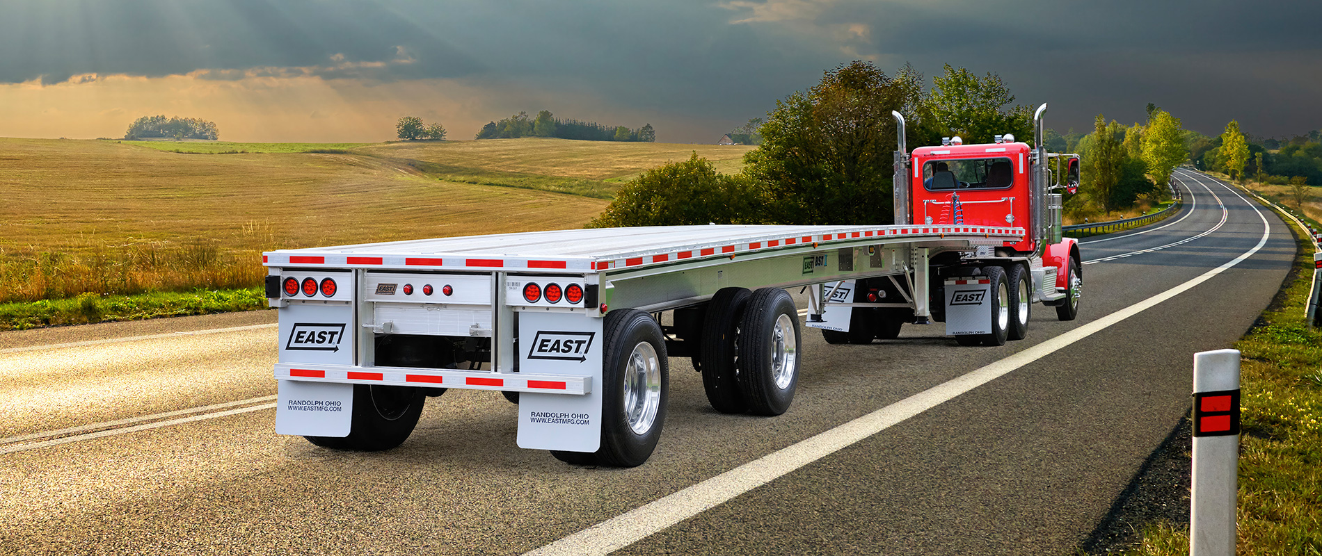 East Flatbed Floor, Tie Down System